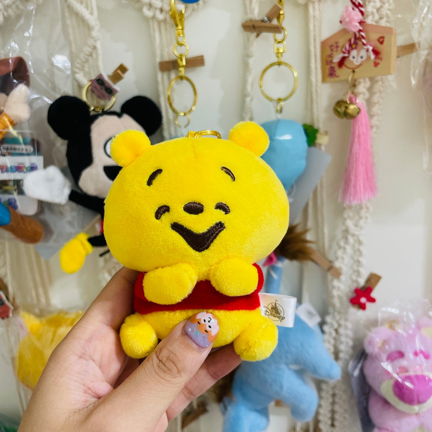 現貨 KANAHEI畫 公仔匙扣 Mickey/ Minnie/ Donald/ Pooh/ Piglet/ Tigger/ Eeyore
