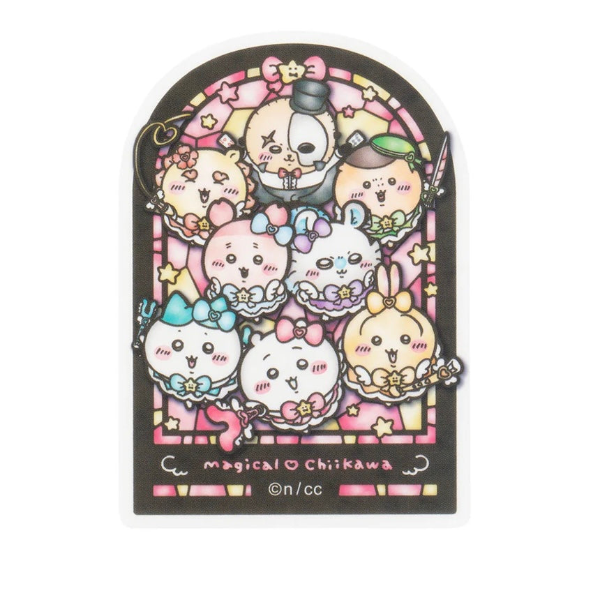 現貨 Chiikawa 小可愛 超魔法系列 彩色玻璃風格 集合手機貼紙