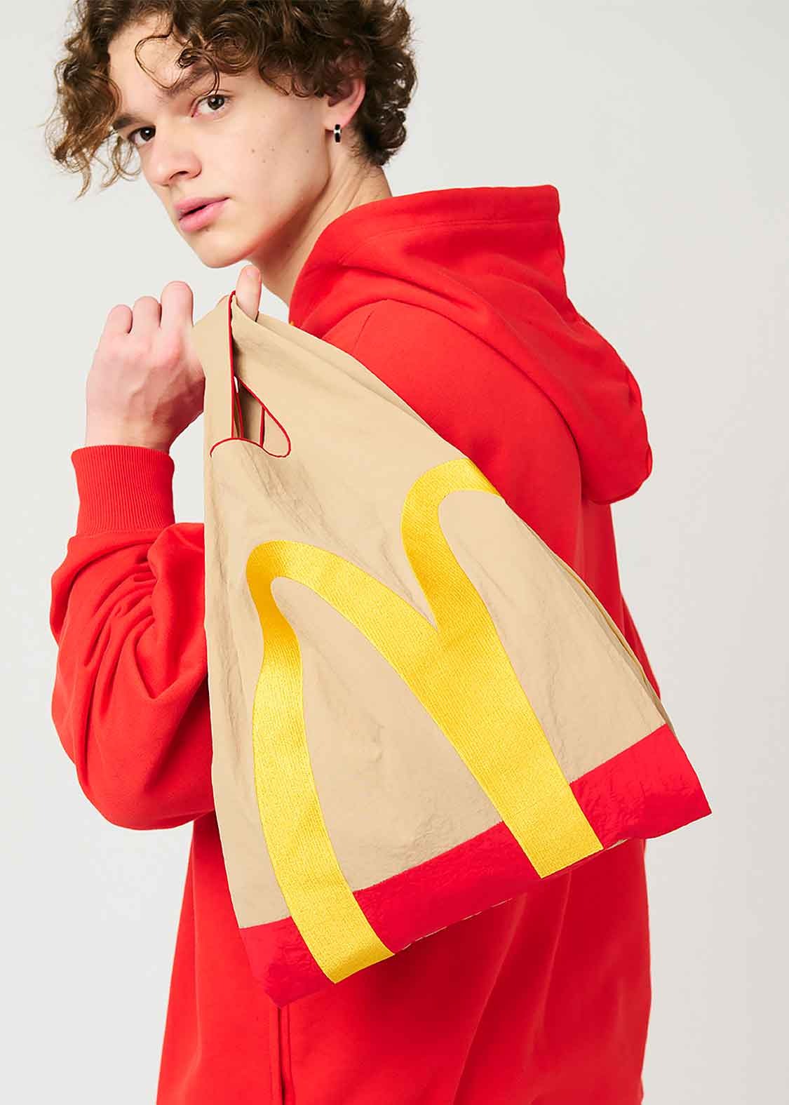 再販 graniph x 日本麥當勞限定 i'm lovin' it 麥當勞刺繡環保袋 (麥當勞Logo)