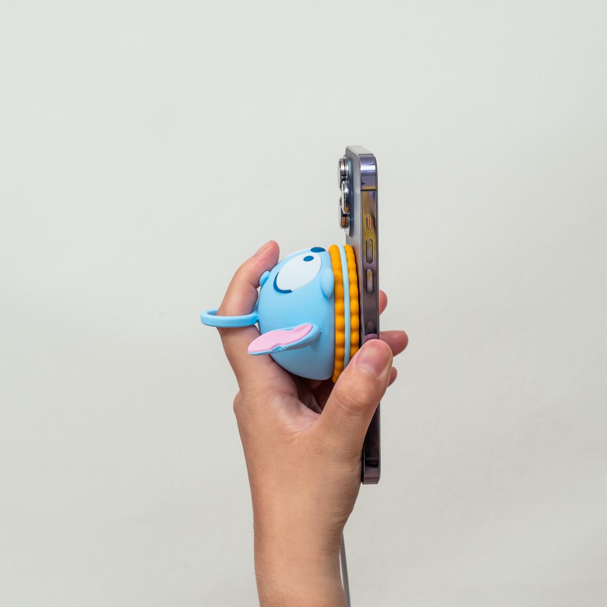特價 台灣 infoThink Disney系列餅乾造型Magsafe磁吸充電座 三眼仔Alien/ 史迪奇Stitch/ 維尼 Pooh/ 熊抱 Lotso