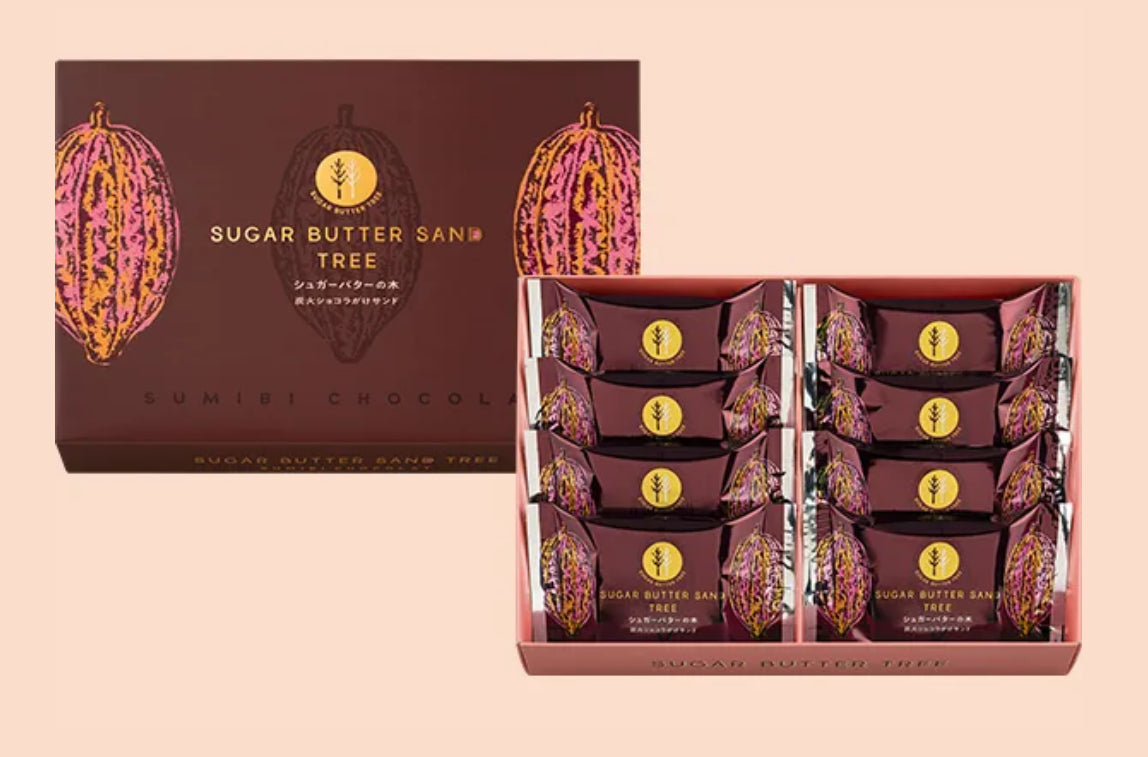 冬季限定 Sugar Butter Sand Tree 炭火朱古力味夾心餅