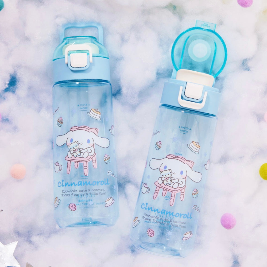 台灣 玉桂狗 彈蓋水樽 620ml