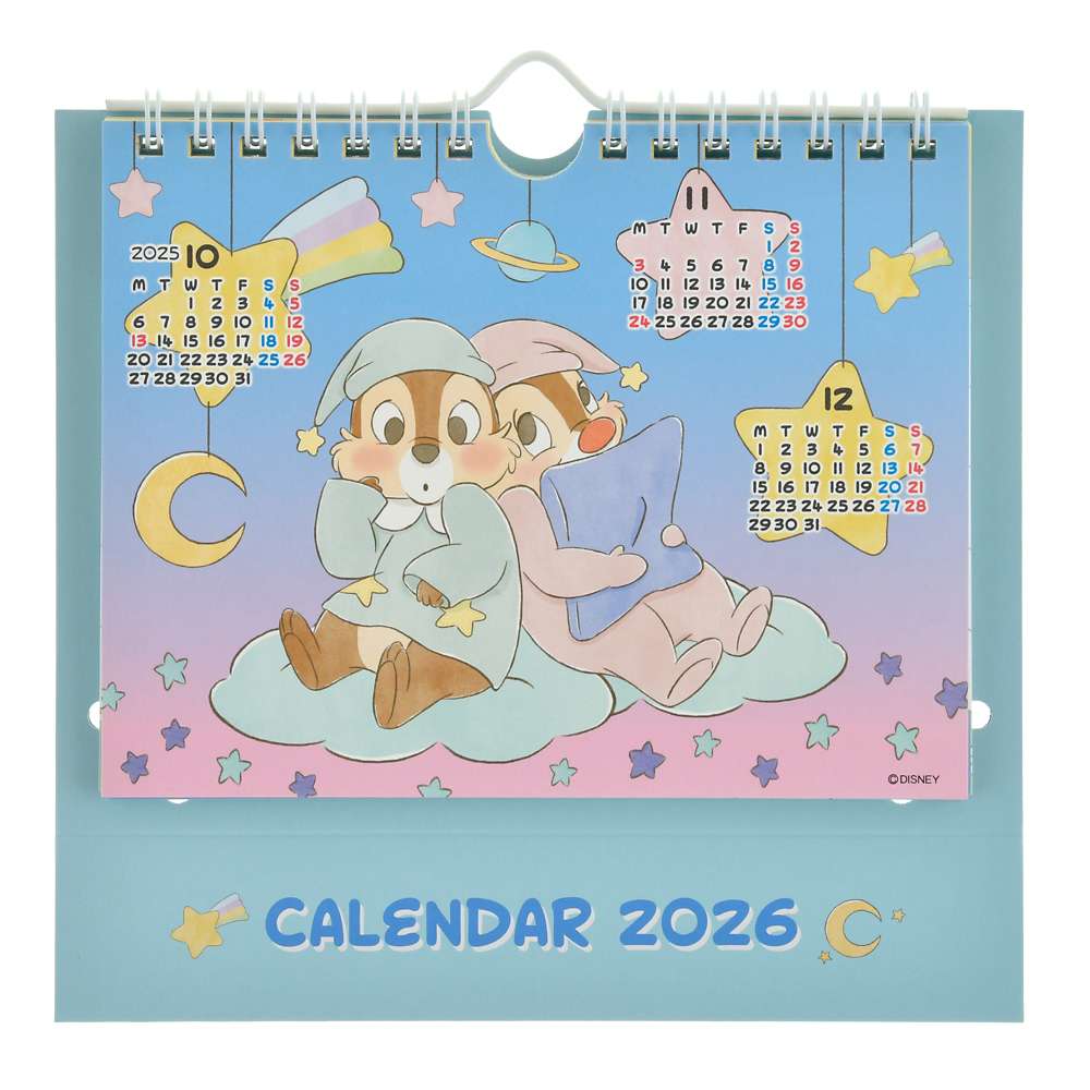 Chip & Dale 座枱月曆 CALENDARS & ORGANIZERS 2026