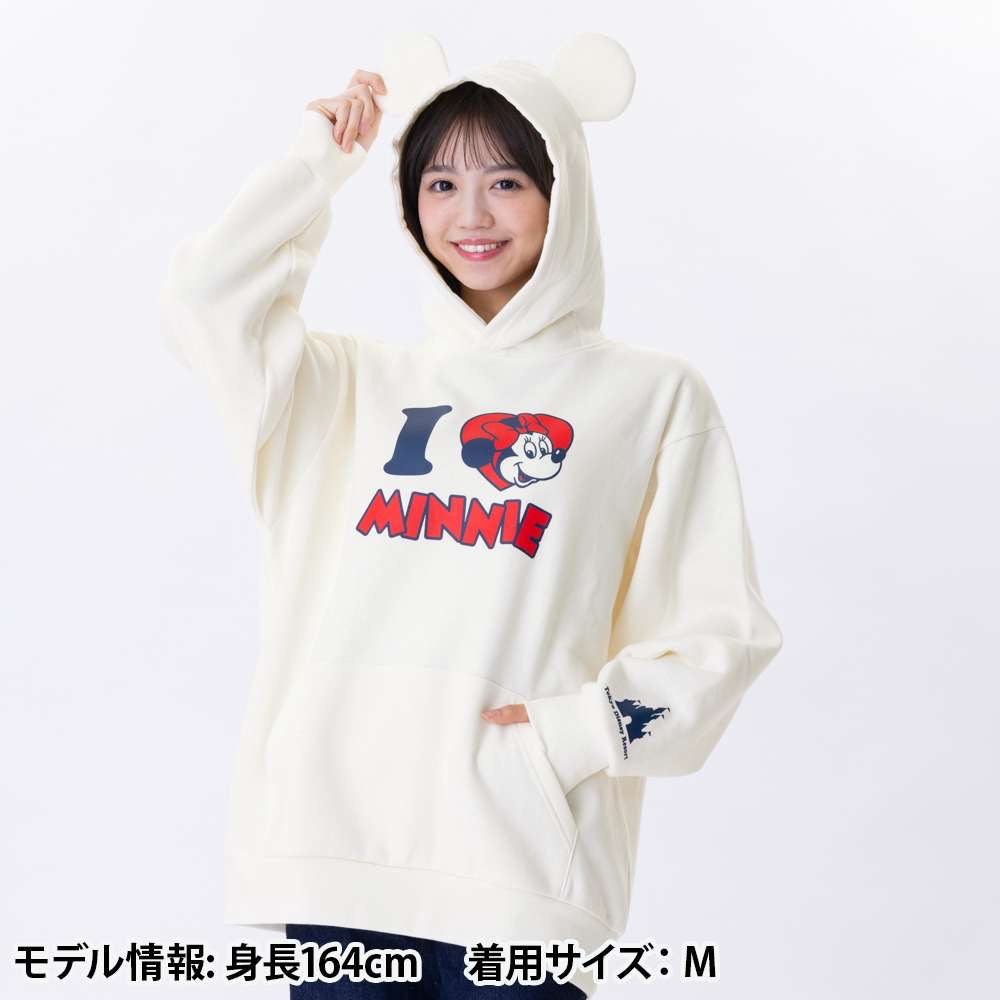 I Love Minnie 連帽衛衣