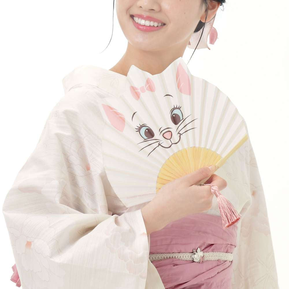 Marie/ Ariel 摺扇 - Disney YUKATA Collection
