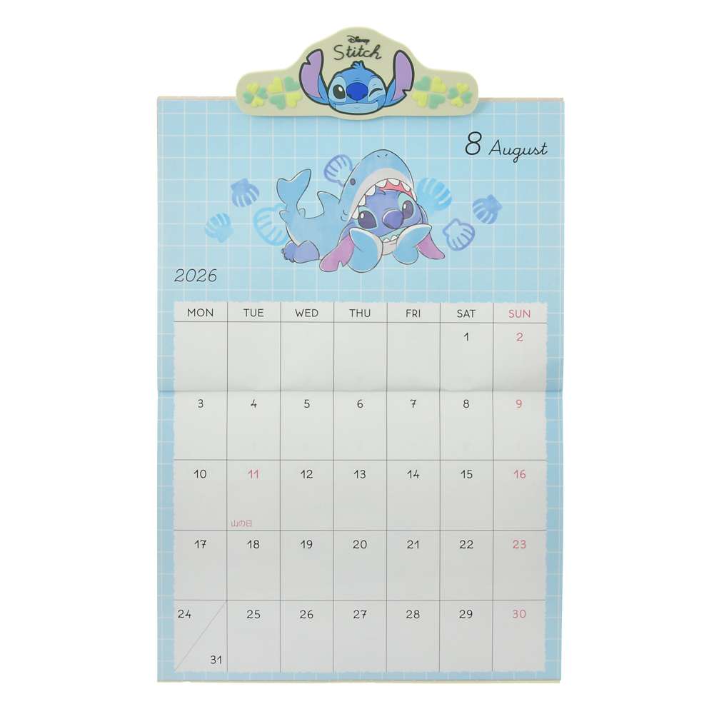Stitch 掛牆月曆連磁石夾仔 CALENDARS & ORGANIZERS 2026