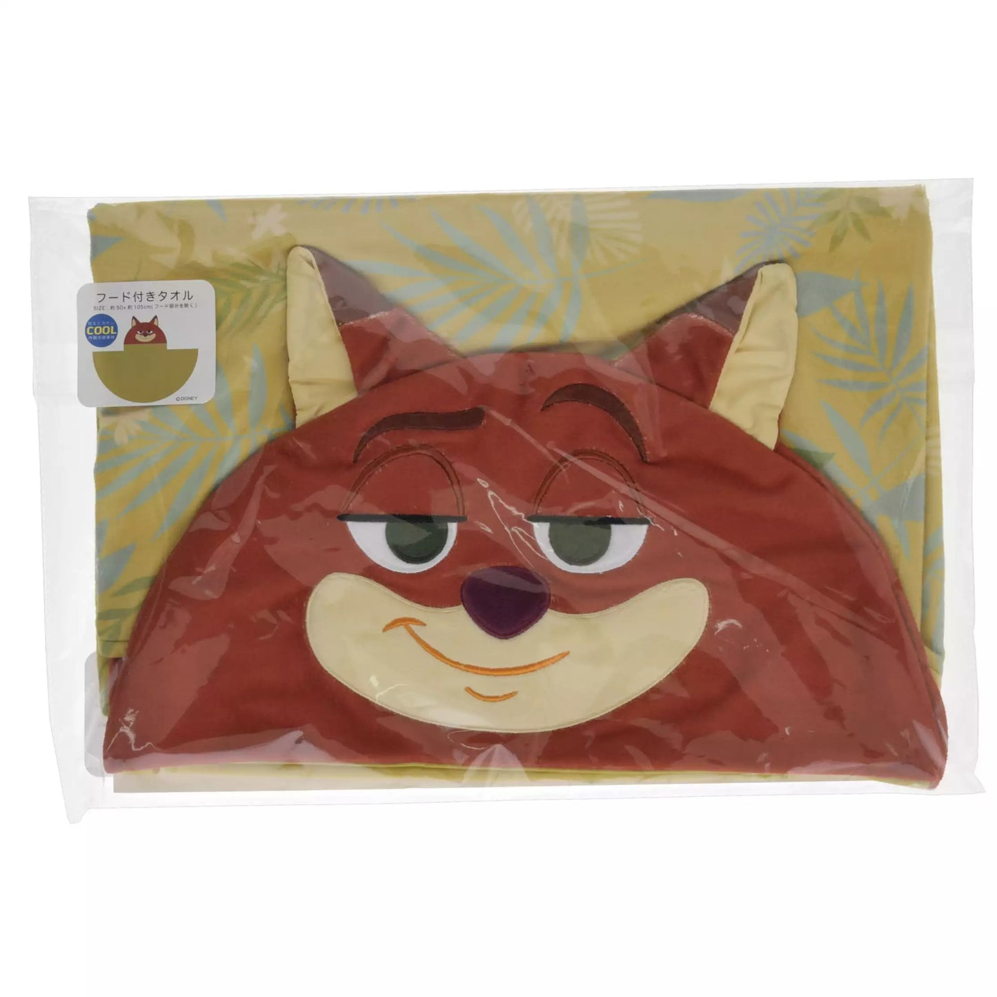 Nick 涼感連帽毛巾 my favorite Disney foxes