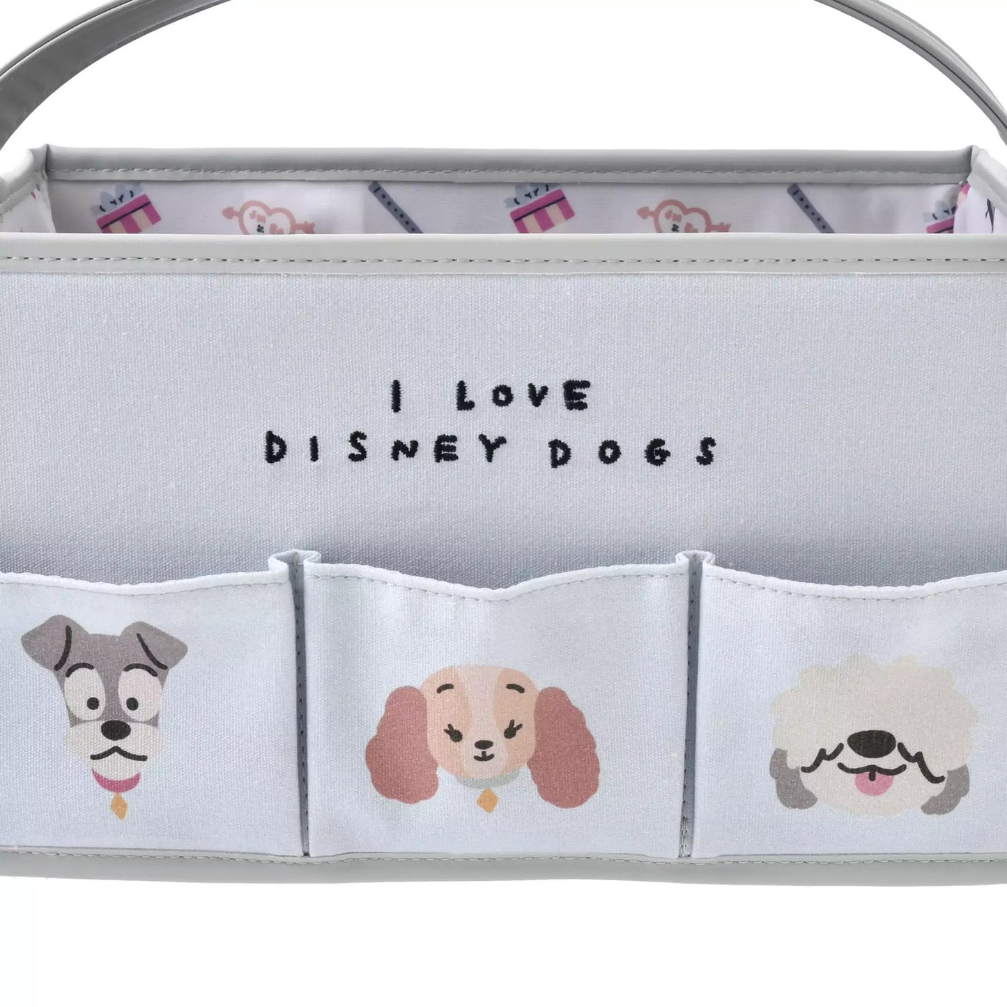 Lady & the Tramp 收納籃 I LOVE DISNEY DOGS