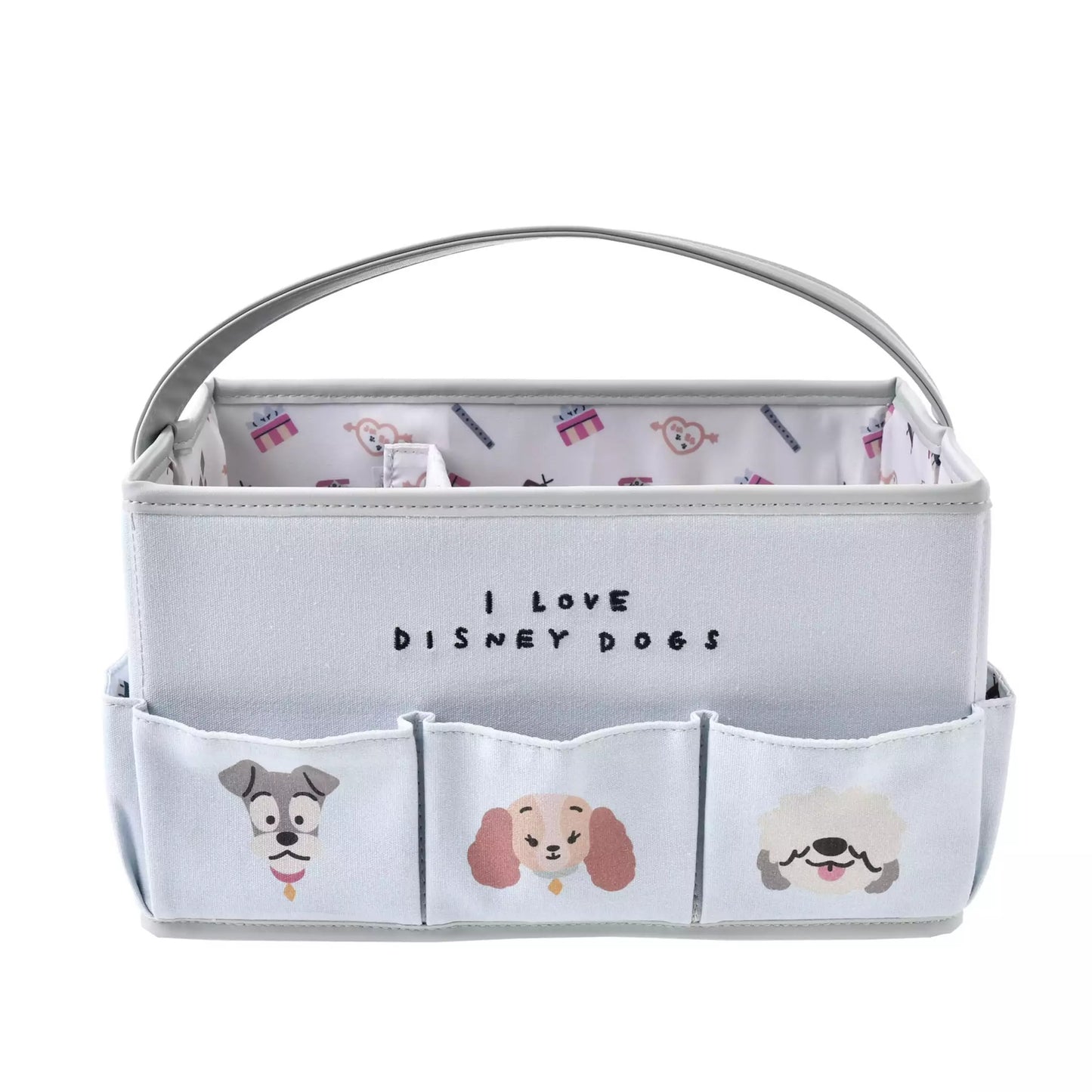 Lady & the Tramp 收納籃 I LOVE DISNEY DOGS