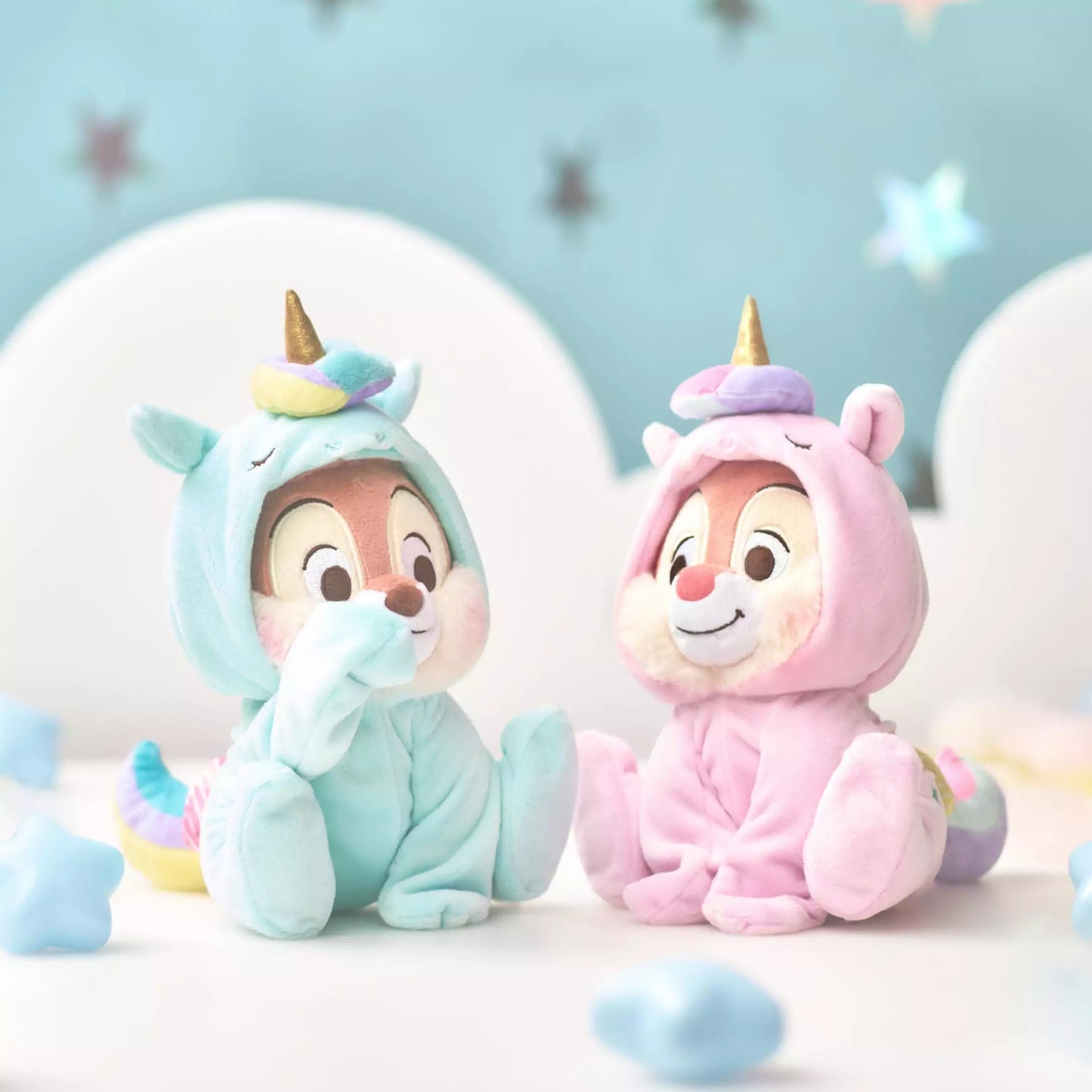 現貨 Chip/ Dale 獨角獸公仔套裝 CHIP ‘N DALE COLLECTION