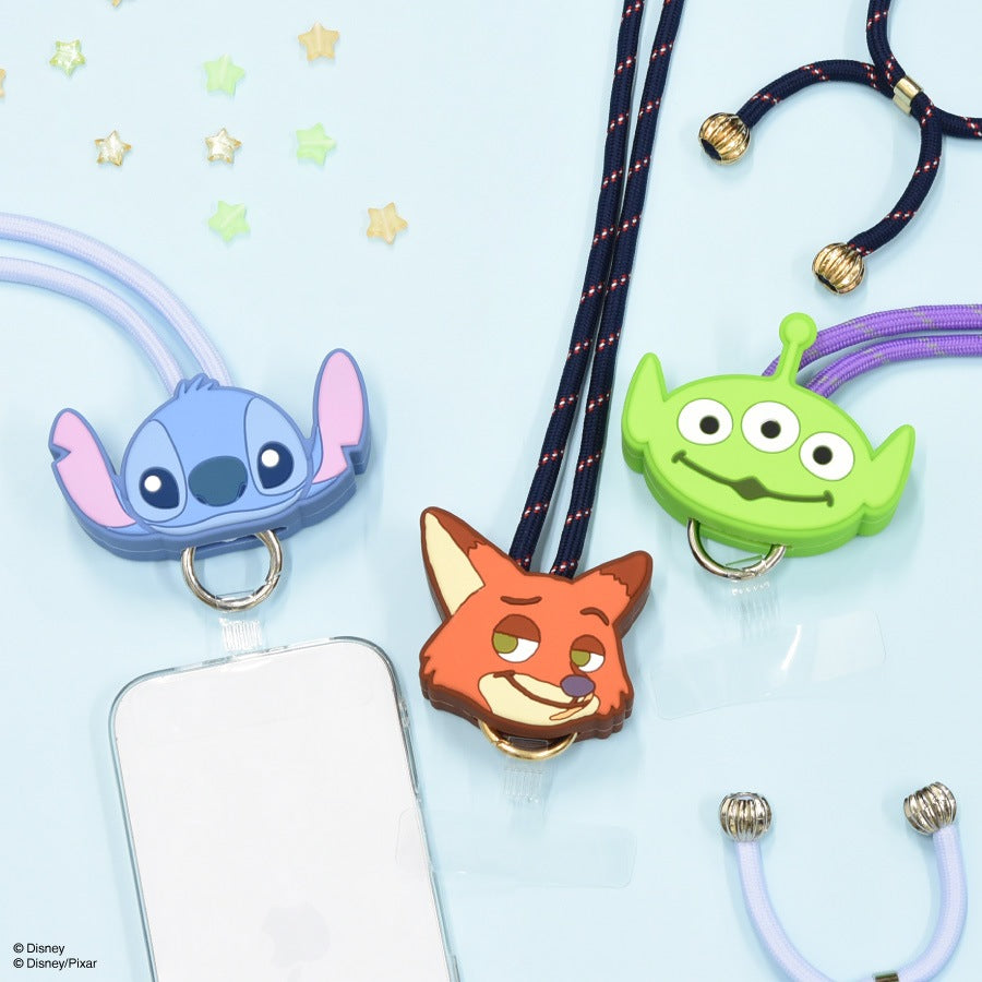 三眼仔/ Stitch/ Nick 電話掛繩