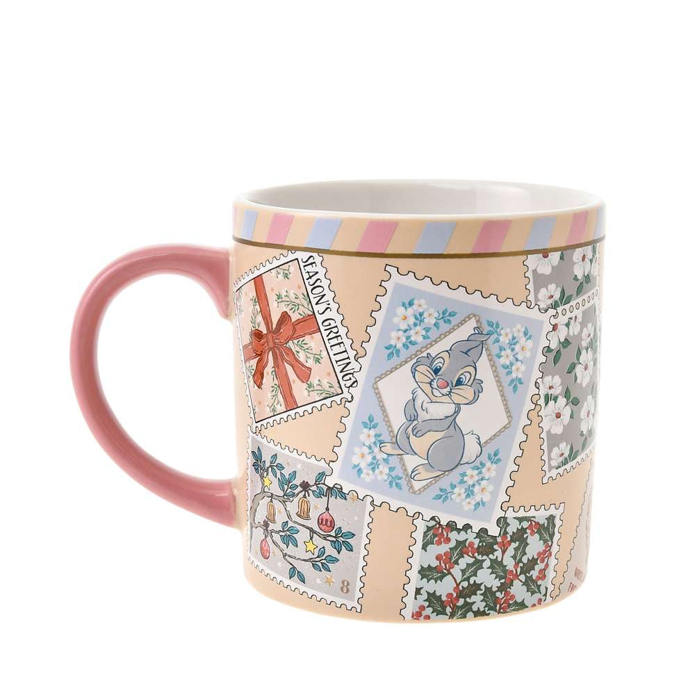 DISNEY CHRISTMAS HOLIDAY SEASON COLLECTION Stitch/ Lady/ Ms bunny 陶瓷杯