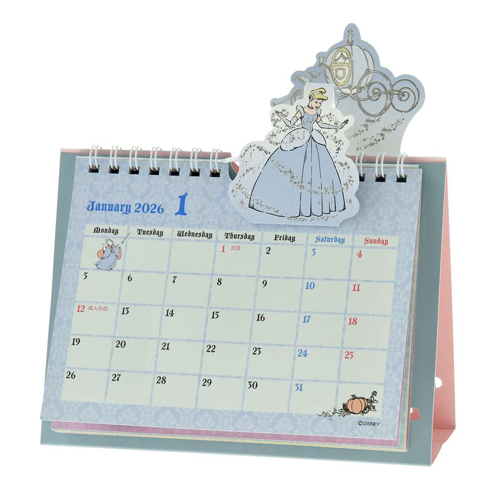 Princess 座枱月曆 CALENDARS & ORGANIZERS 2026
