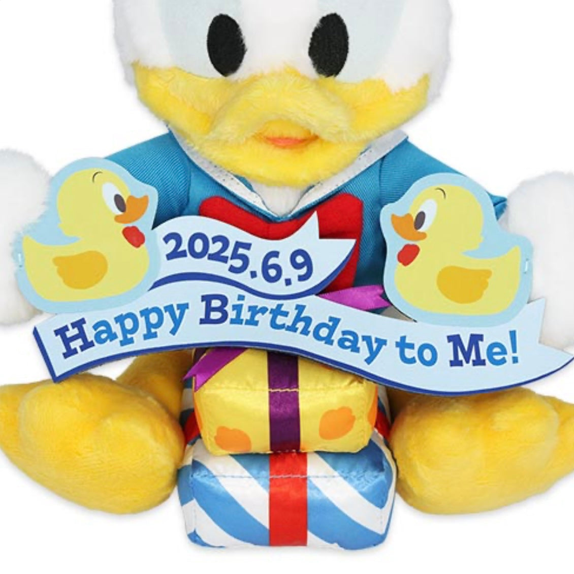 Happy Birthday to Me! Donald 公仔/ 掛飾