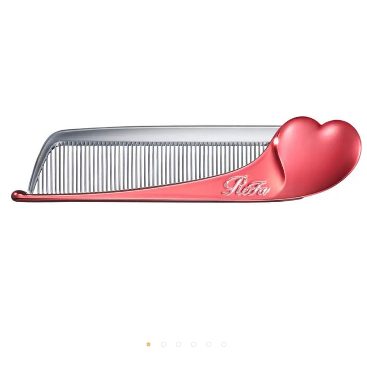 ReFa:HEART COMB Aira - 抗靜電心型折疊梳| 心心造型| 瀏海梳| 心型梳
