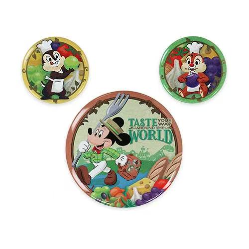 圓Pin Set TASTY YOUR WAY AROUND THE WORLD
