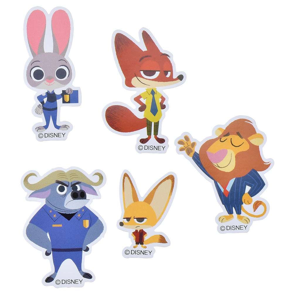 Zootopia/ 101斑點狗 & Lady 貼紙Set
