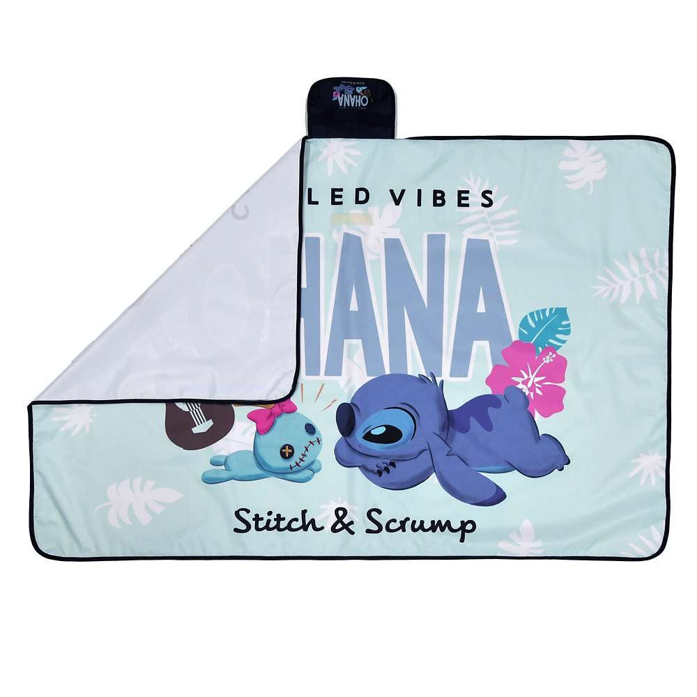 Stitch & 小甘 摺疊野餐墊 Disney Stitch Day Collection