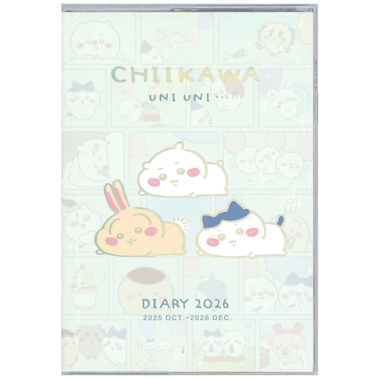 Chiikawa| 小可愛 3子脹卜卜 Comic Design B6 Schedule book 2026 ちいかわ