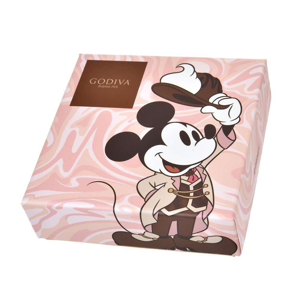 DISNEY VALENTINE GODIVA Mickey 公仔連朱古力禮盒