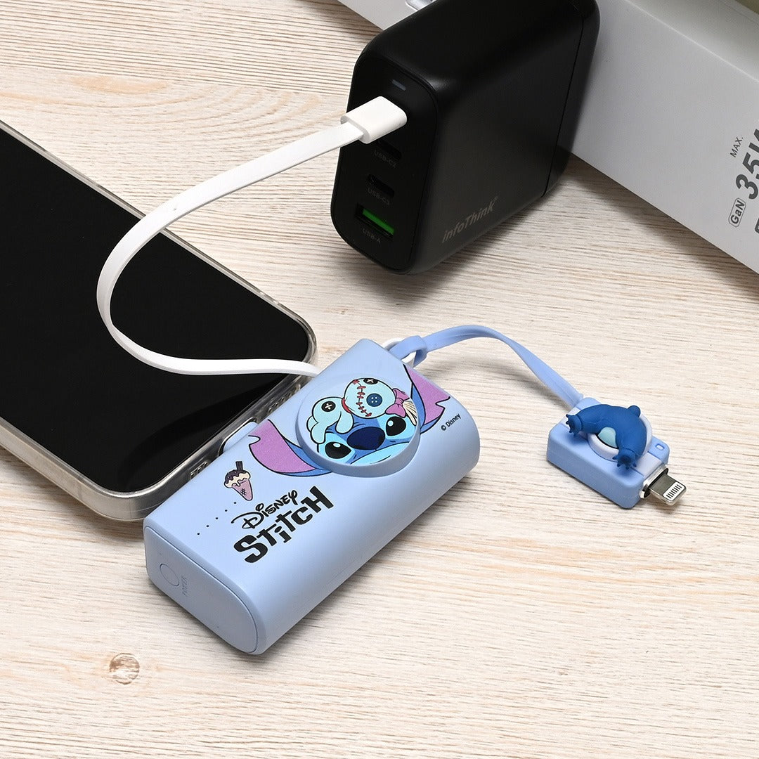 台灣 InfoThink Lucifer/ Mickey / Stitch/ Pooh 快速充電器