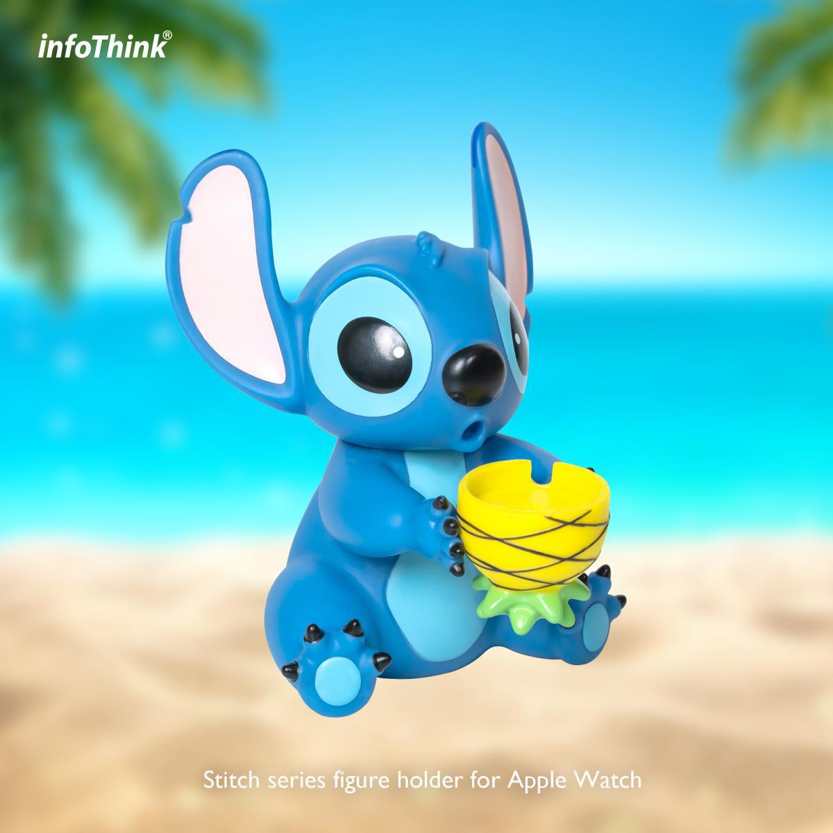 台灣 infoThink 公仔充電座for Apple Watch Chip/ Dale/Donald/ Mickey/ Stitch/ Pooh/ Pooh (聖誕款)