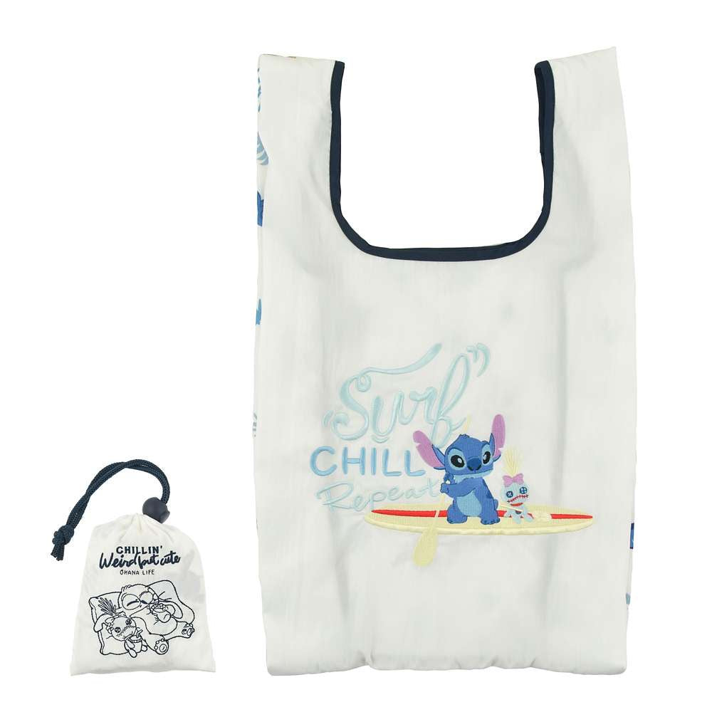 Stitch & 小甘 摺疊環保袋 Disney Stitch Day Collection