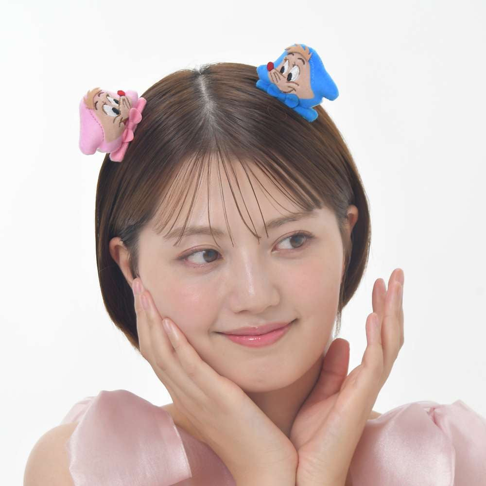 Marie 兄弟/ Cinderella 老鼠仔 髮夾 Set - Custume Goods