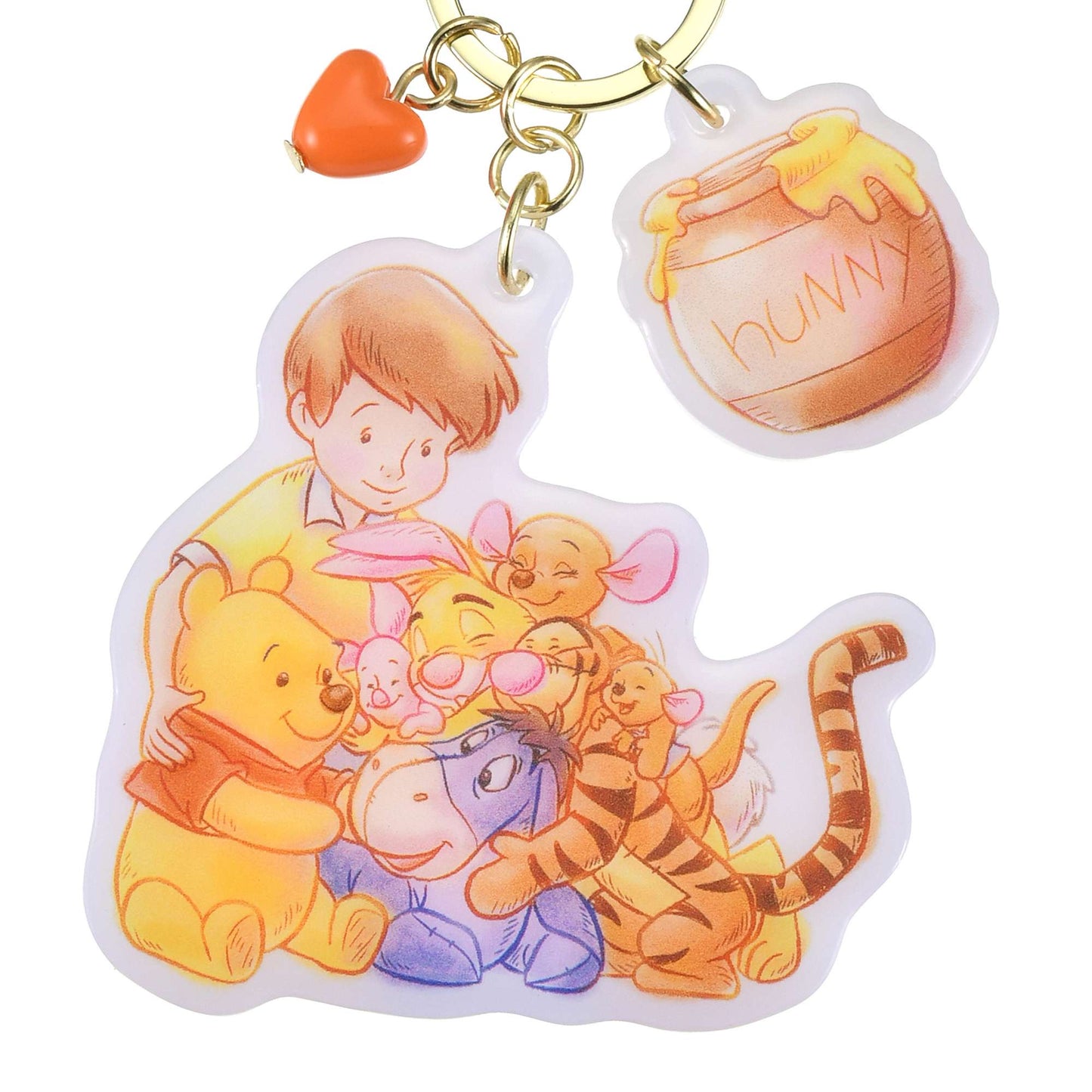 匙扣 Mickey & Minnie/ Stitch & 小甘/ Pooh & Friends/ Goofy & Son Key chain Fes