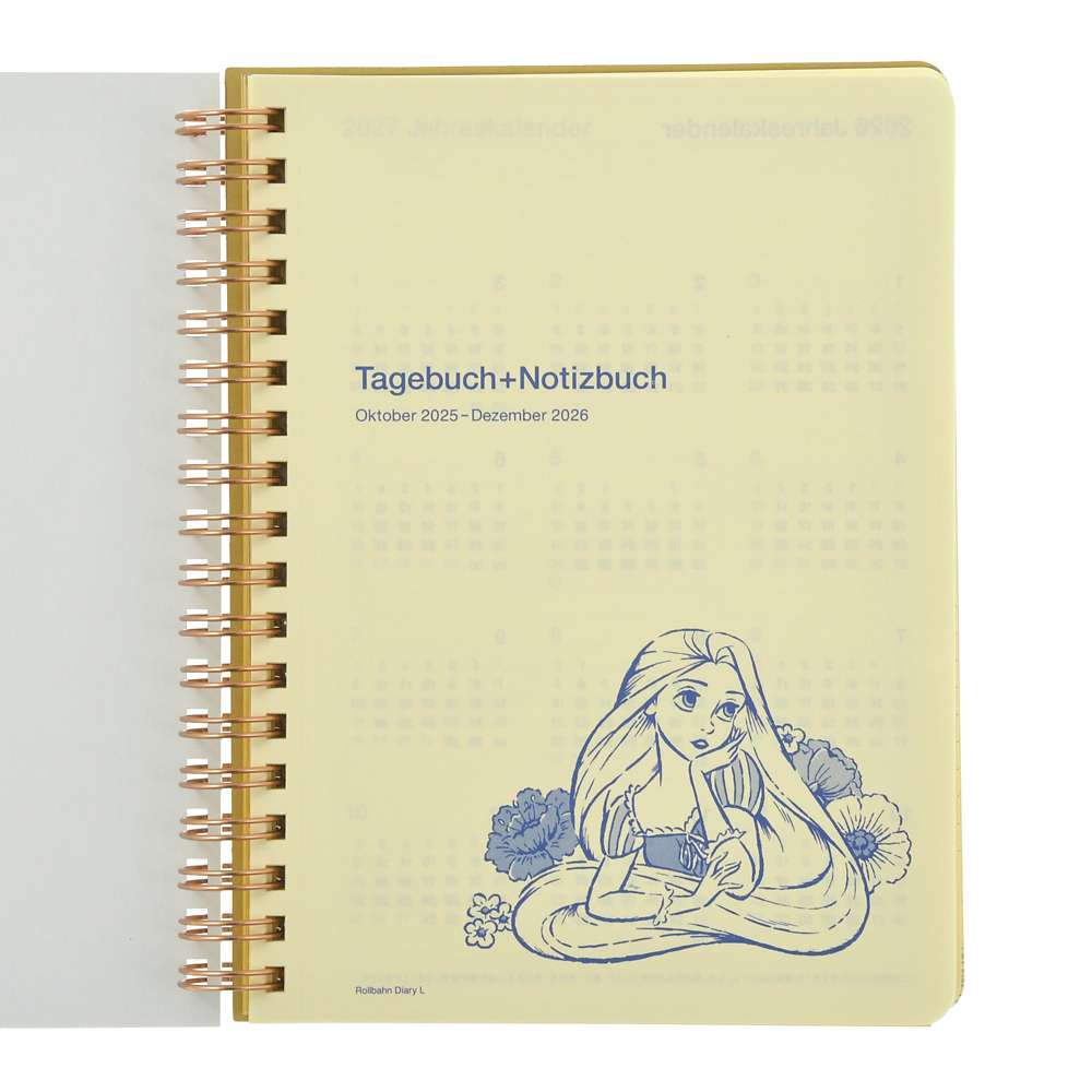 Rapunzel Rollbahn Schedule Book CALENDARS & ORGANIZERS 2026