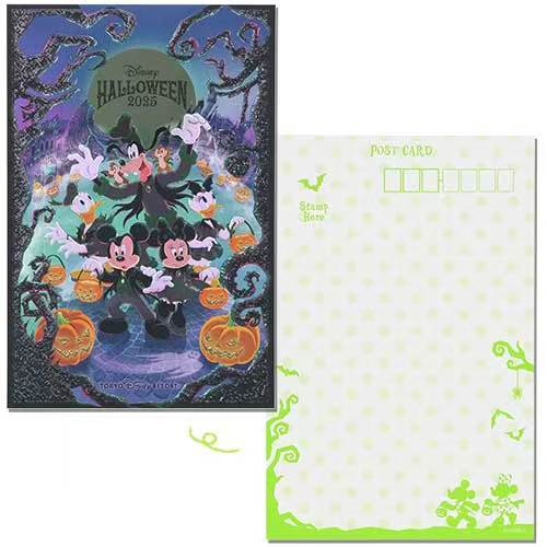 Postcard + 貼紙套裝 - Disney Halloween 2025