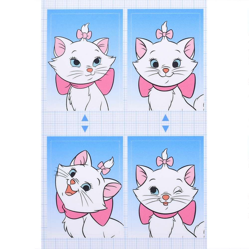 Marie/ Olaf/ Pluto 證件相貼紙 Sticker Collection