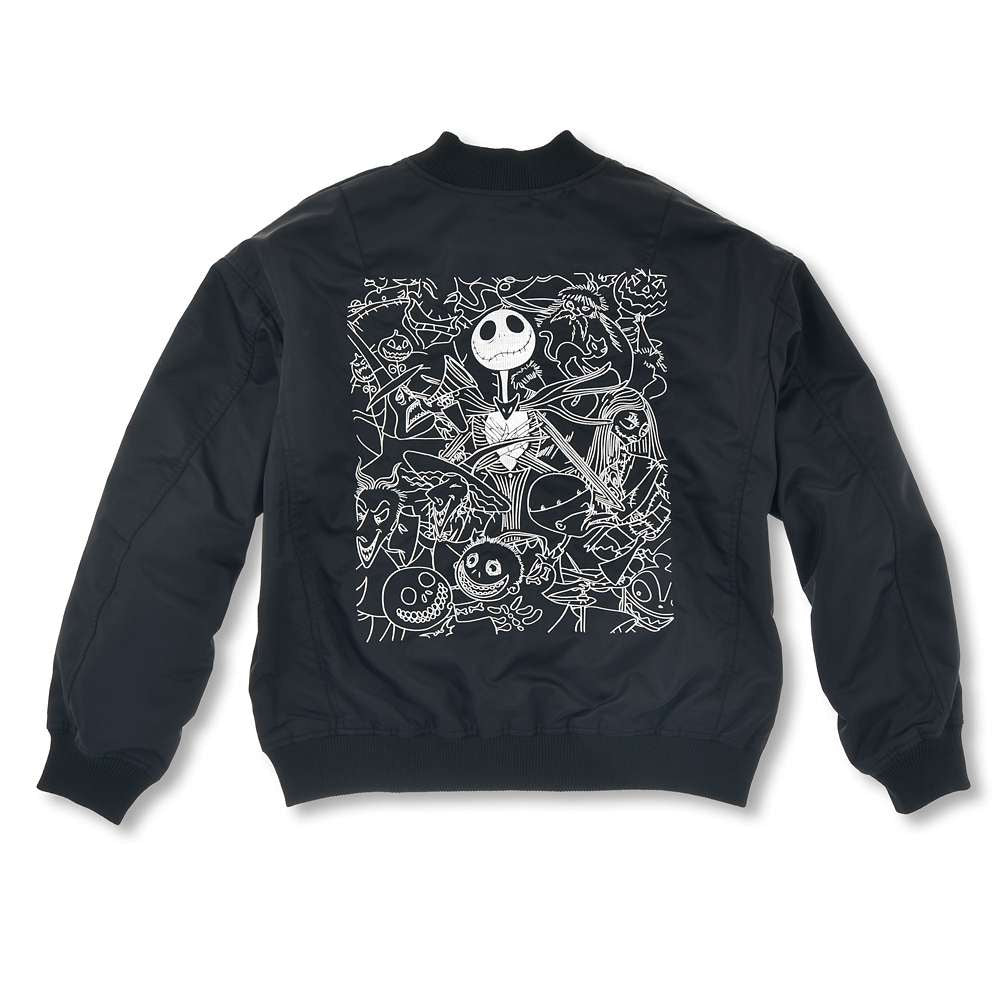 MA-1外套 - TIM BURTON'S THE NIGHTMARE BEFORE CHRISTMAS
