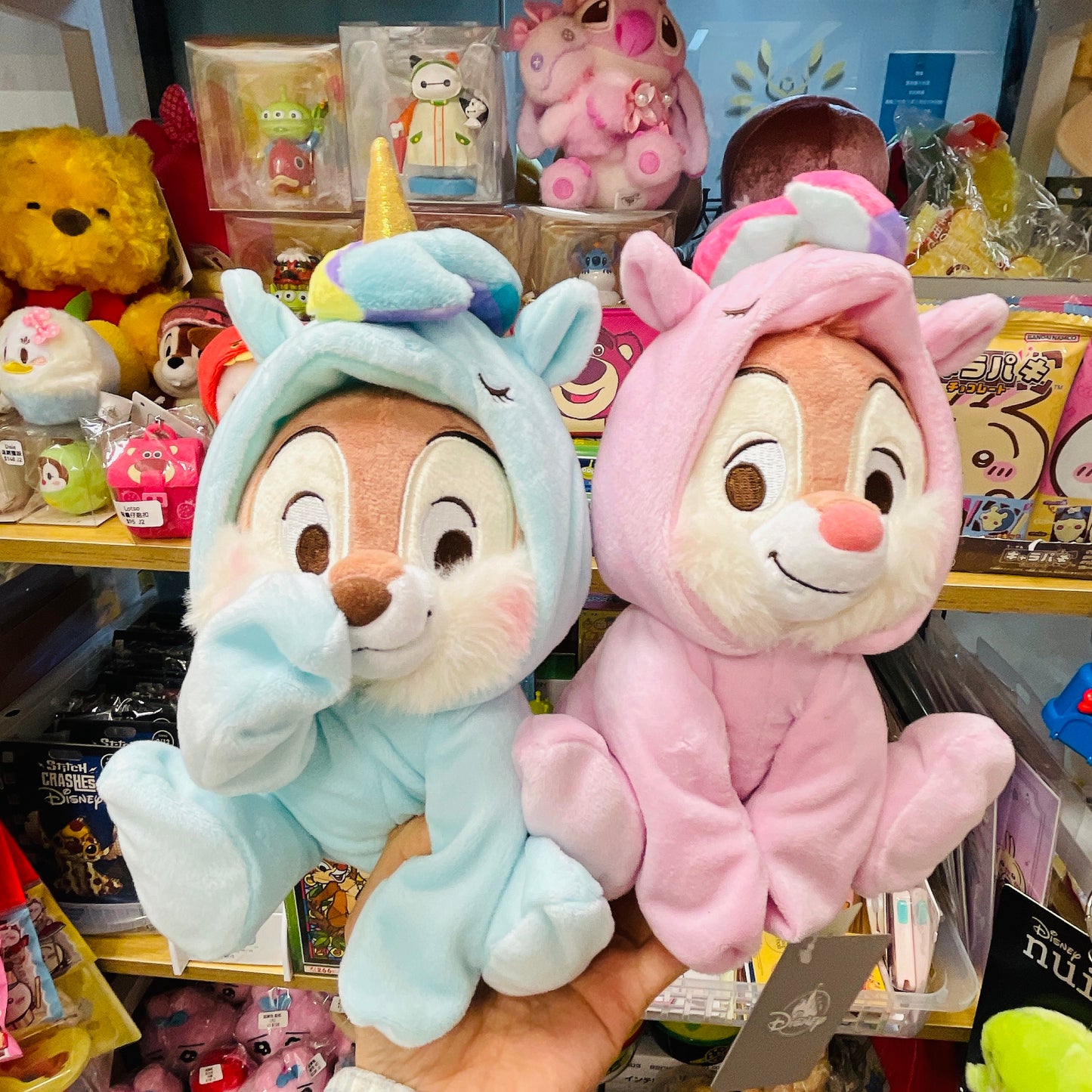 現貨 Chip/ Dale 獨角獸公仔套裝 CHIP ‘N DALE COLLECTION