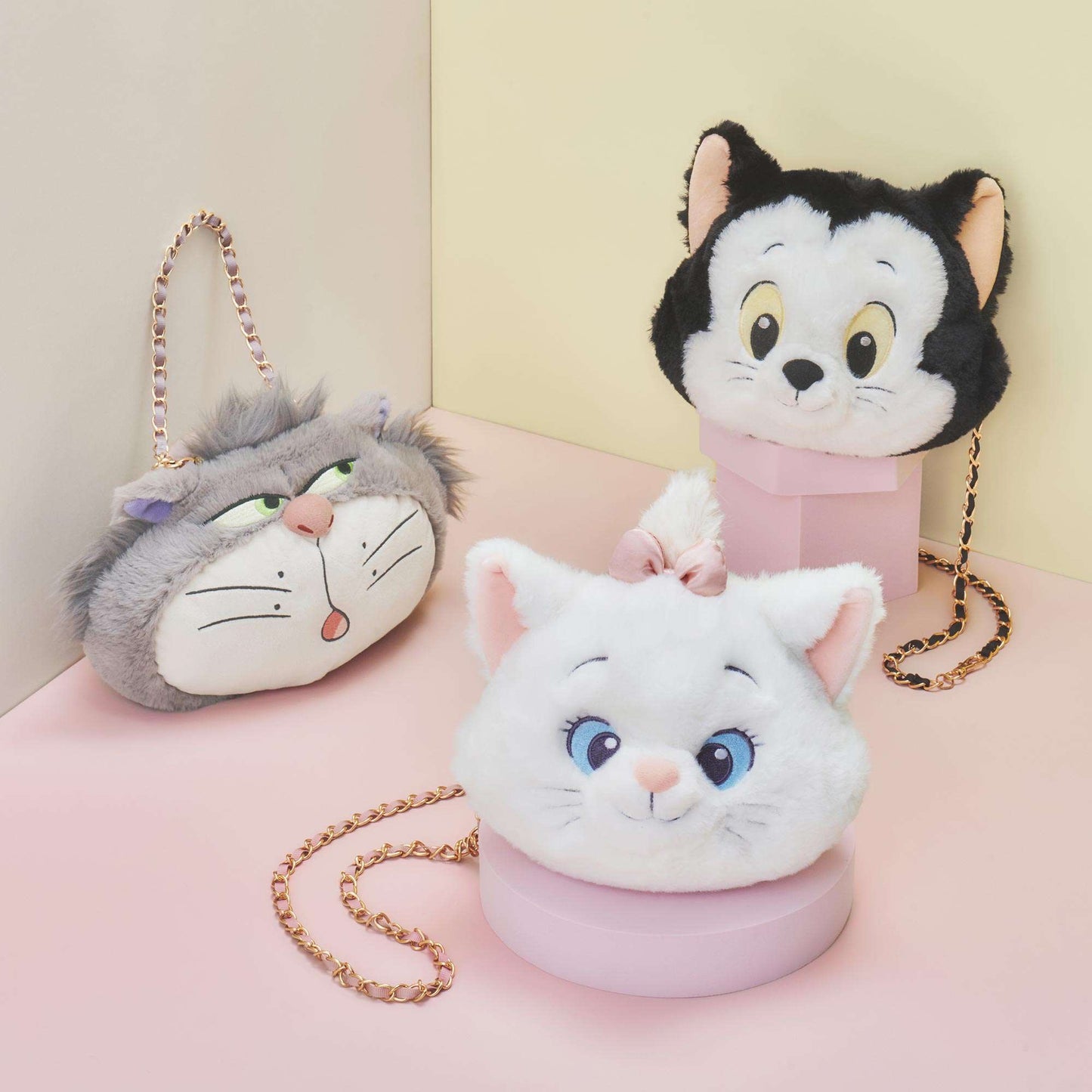 Marie/ Lady/ Lucifer/ Figaro 2Way 斜揹袋 - Plush Pochette