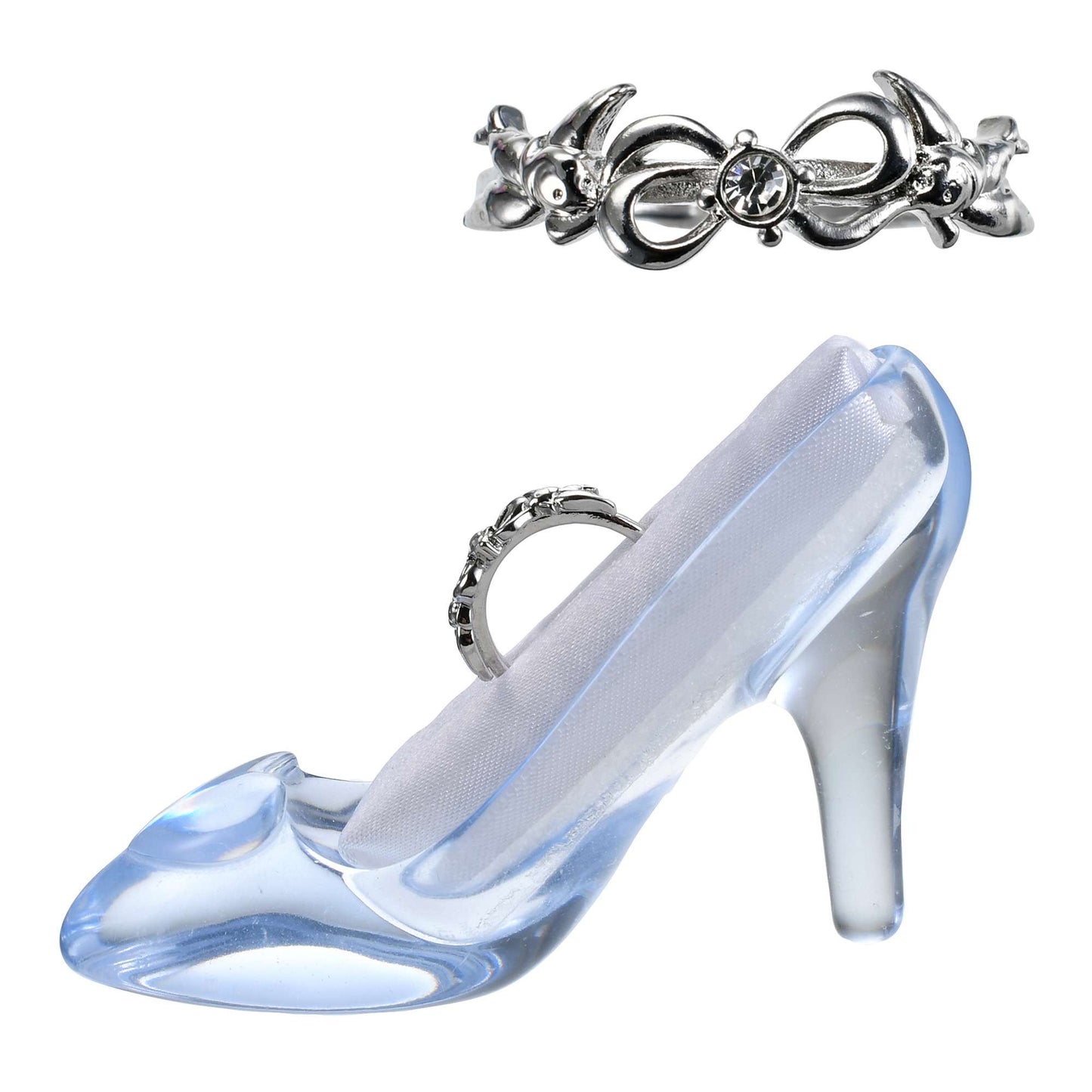 Cinderella 玻璃鞋戒指座連戒指 WISHING YOU A LOVELY DAY