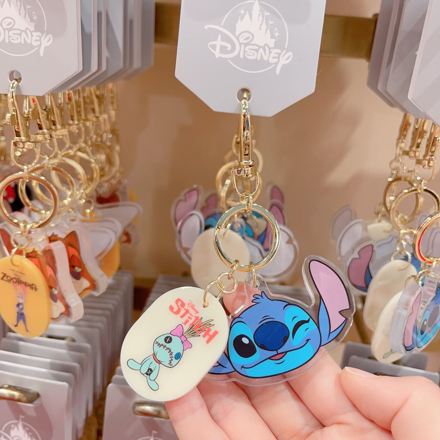 Stitch 牌牌匙扣 key chain fes