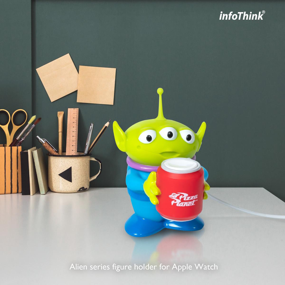 台灣 infoThink 公仔充電座for Apple Watch 三眼仔/ Hamm/ Rex/ Lotso