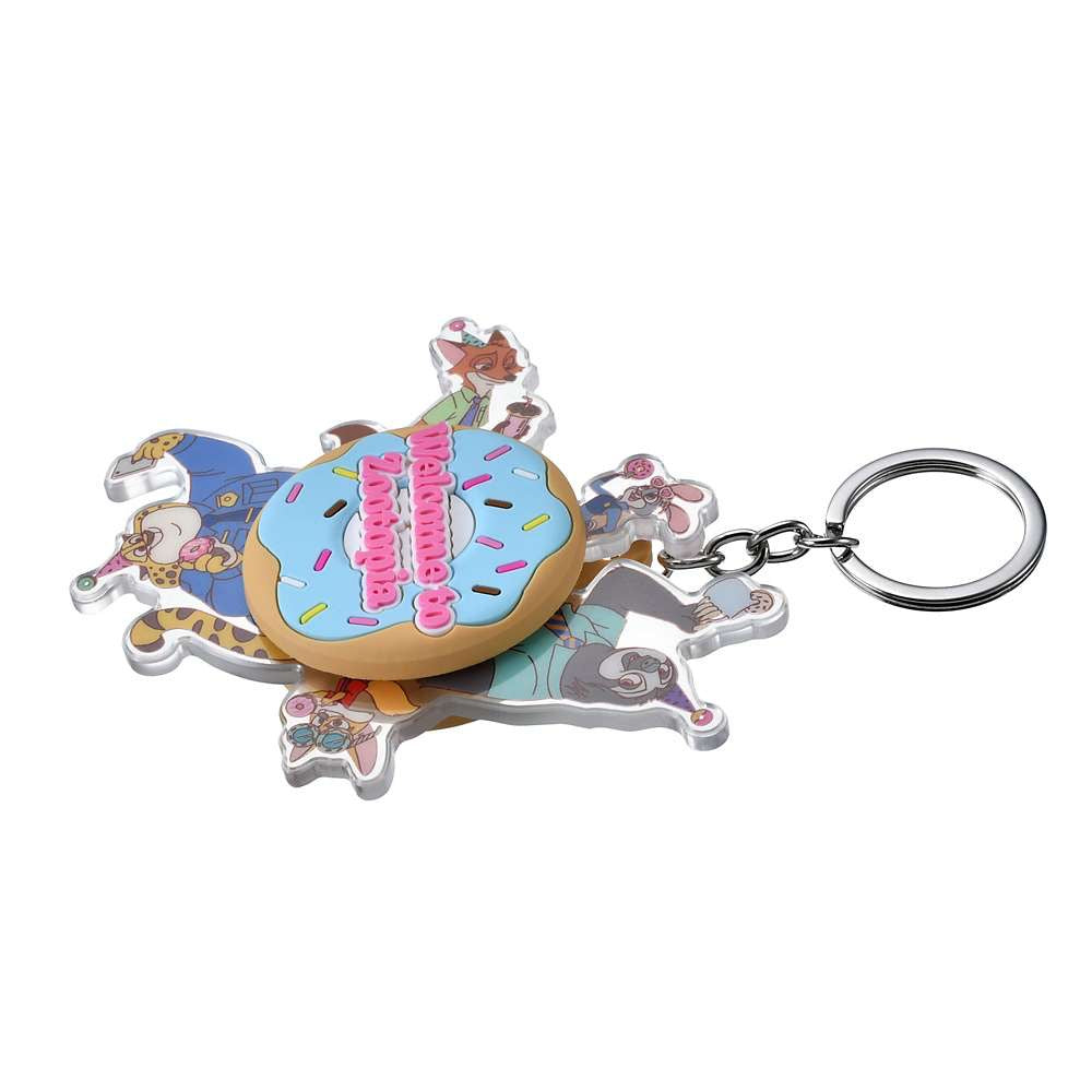可轉動Keychain | 10TH Anniversary Collection from the Disney movie Zootopia