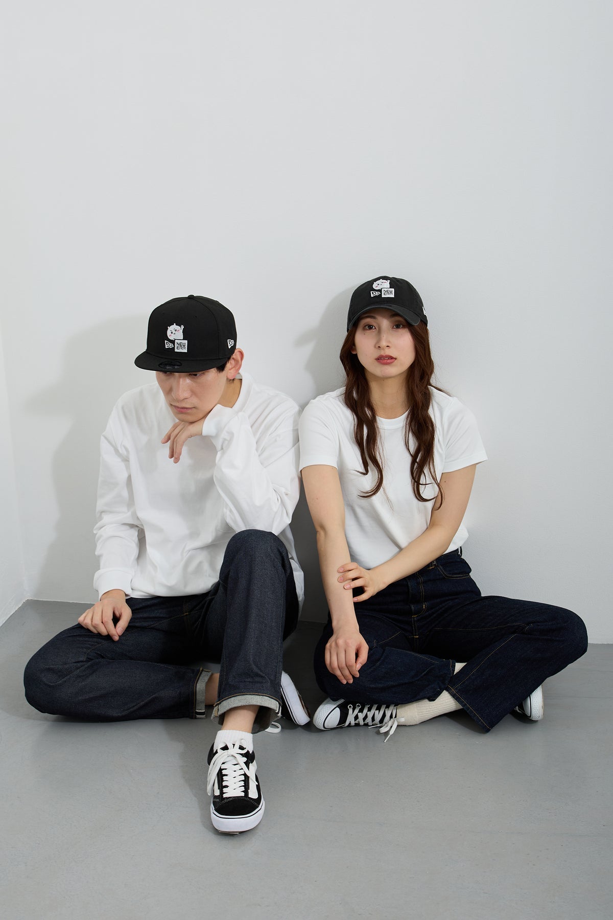 24/10 Chiikawa 小可愛 棒球帽 NEW ERA® 9FIFTY™ ちいかわ BOX LOGO BLACK