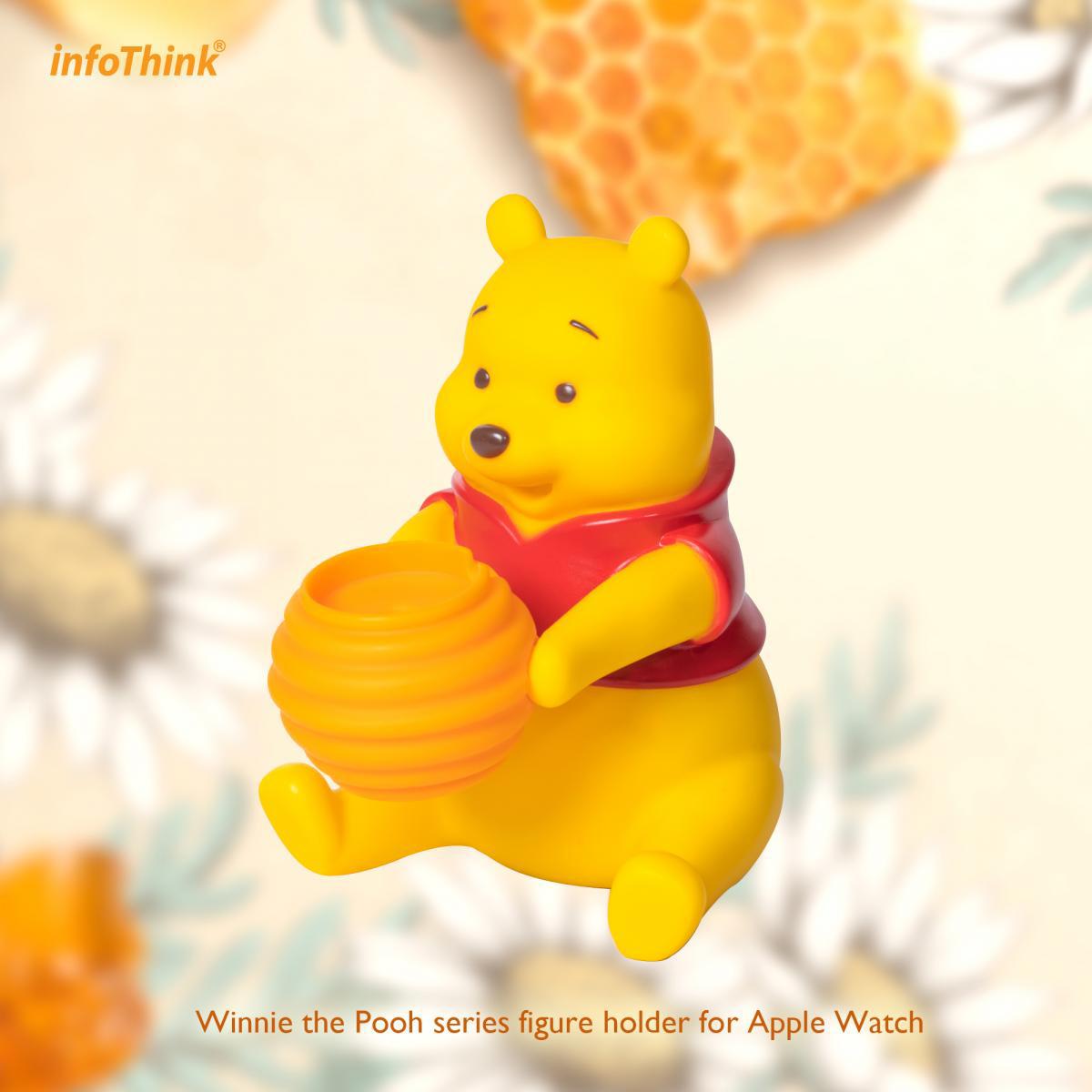 台灣 infoThink 公仔充電座for Apple Watch Chip/ Dale/Donald/ Mickey/ Stitch/ Pooh/ Pooh (聖誕款)