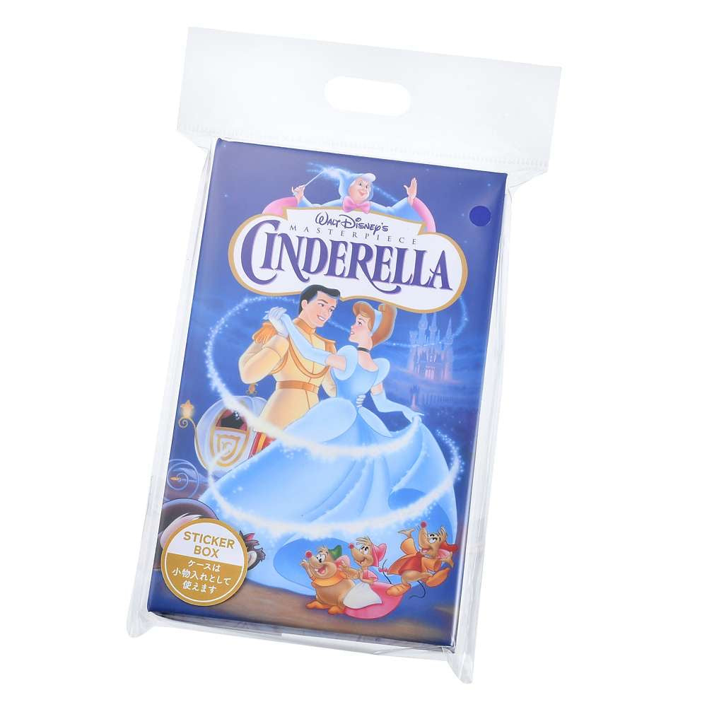 Cinderella VHS Sticker Set Sticker Collection