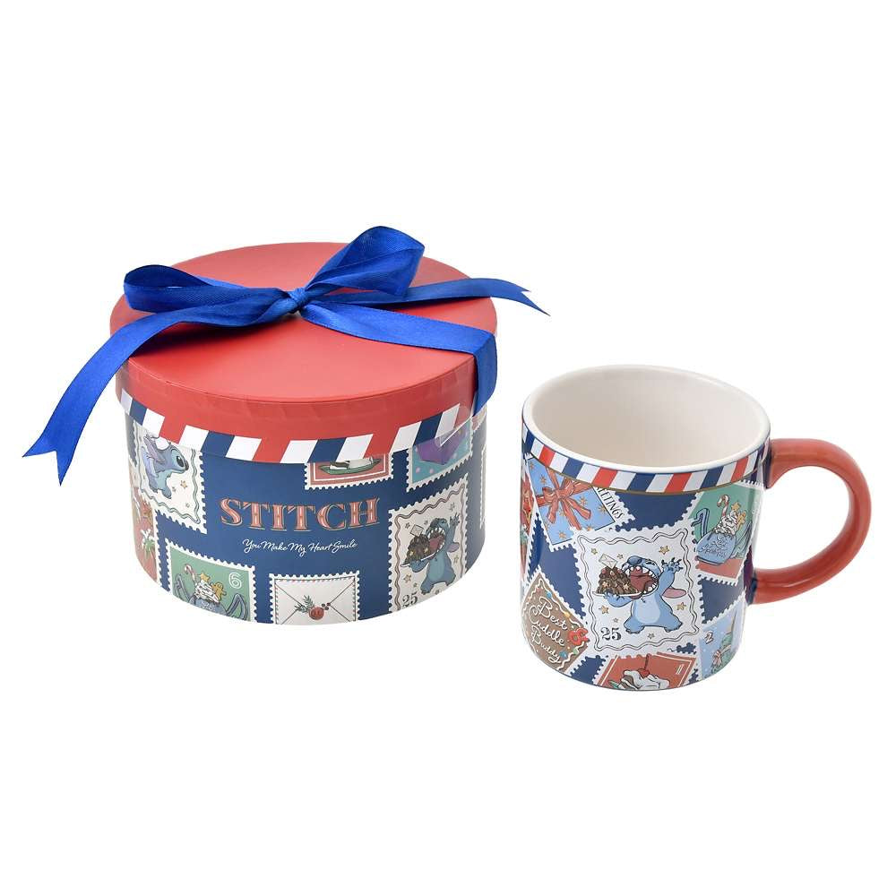 DISNEY CHRISTMAS HOLIDAY SEASON COLLECTION Stitch/ Lady/ Ms bunny 陶瓷杯