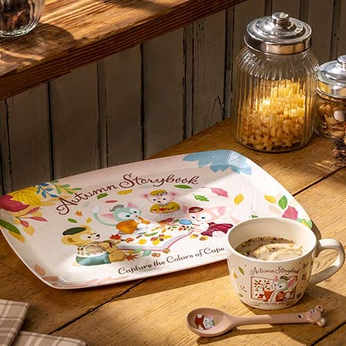 Duffy and Friends 食物盤 Autumn Story Book