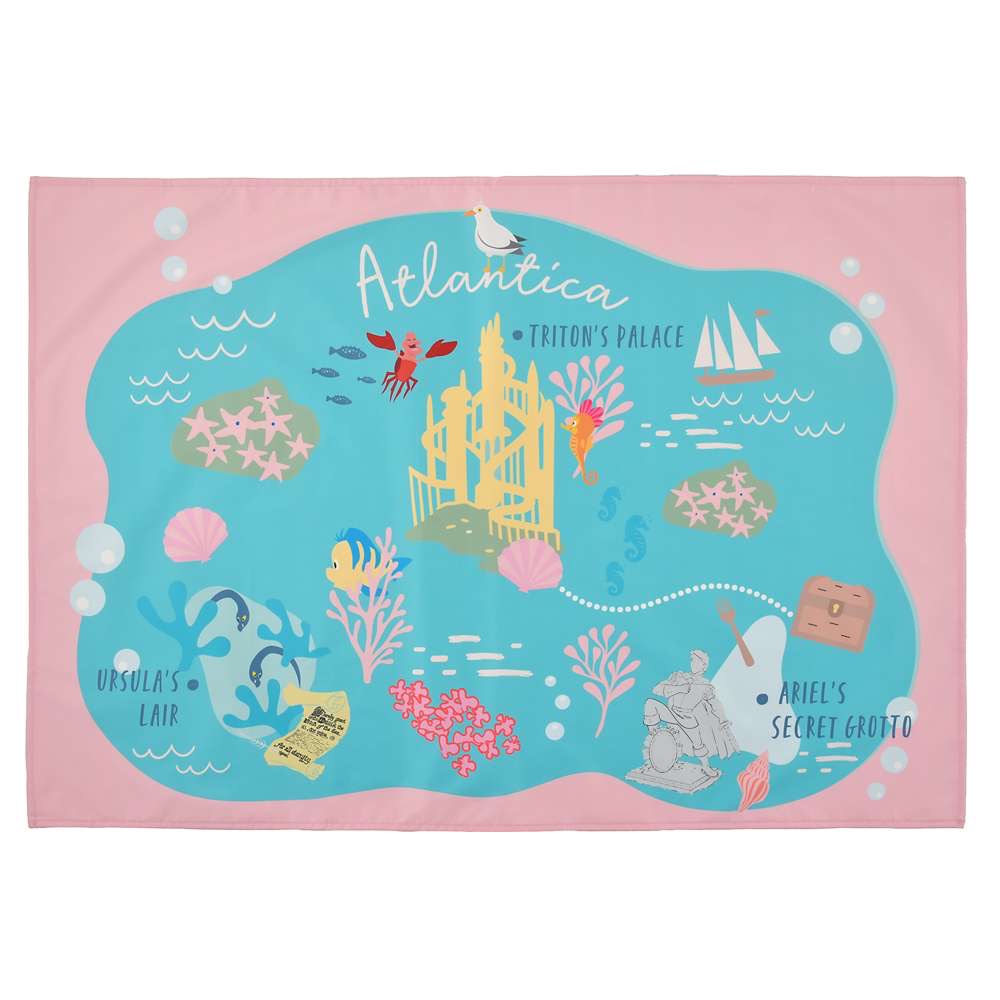 Peter Pan/ Zootopia/ Pooh/ Ariel 摺疊野餐墊(S) COMPACT PICNIC SHEET