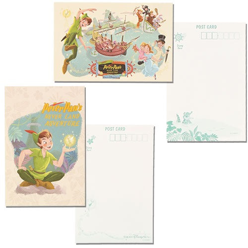 明信片套裝 Peter Pan Neverland Adventure