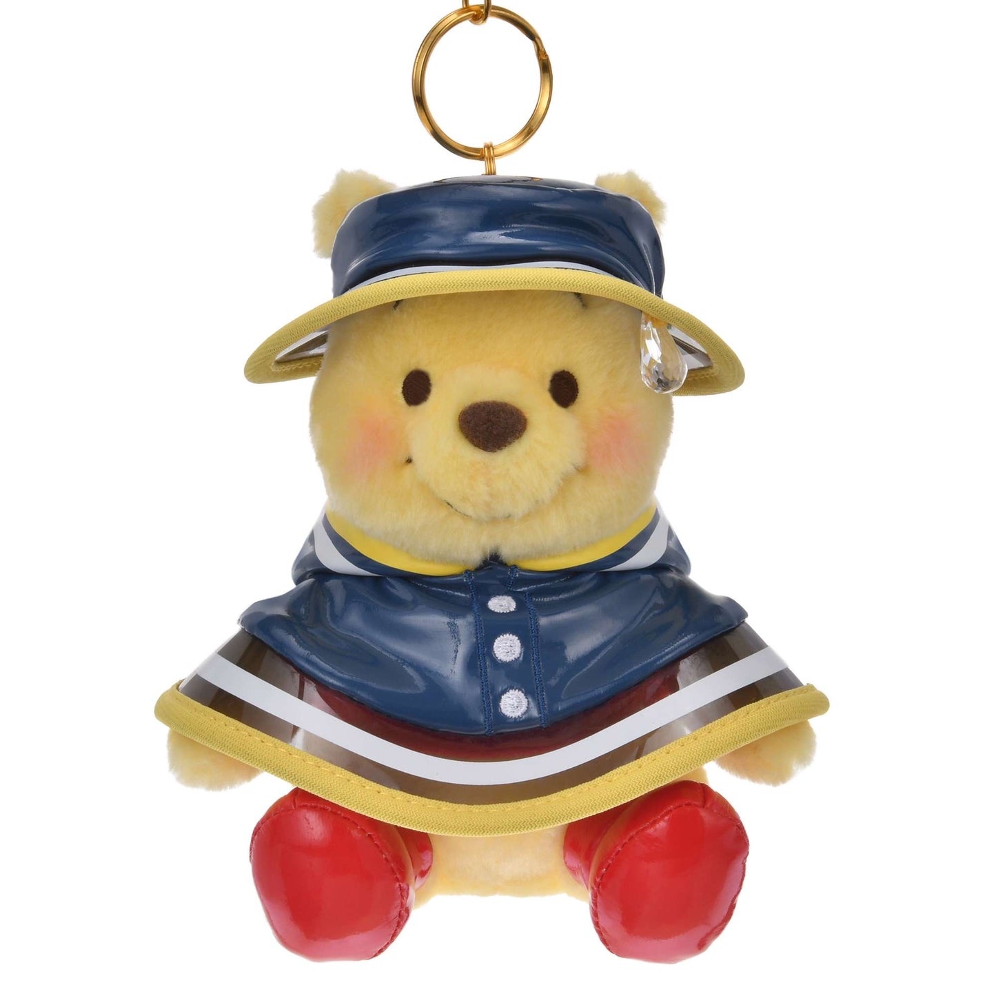 Pooh 雨衣匙扣 - Rain