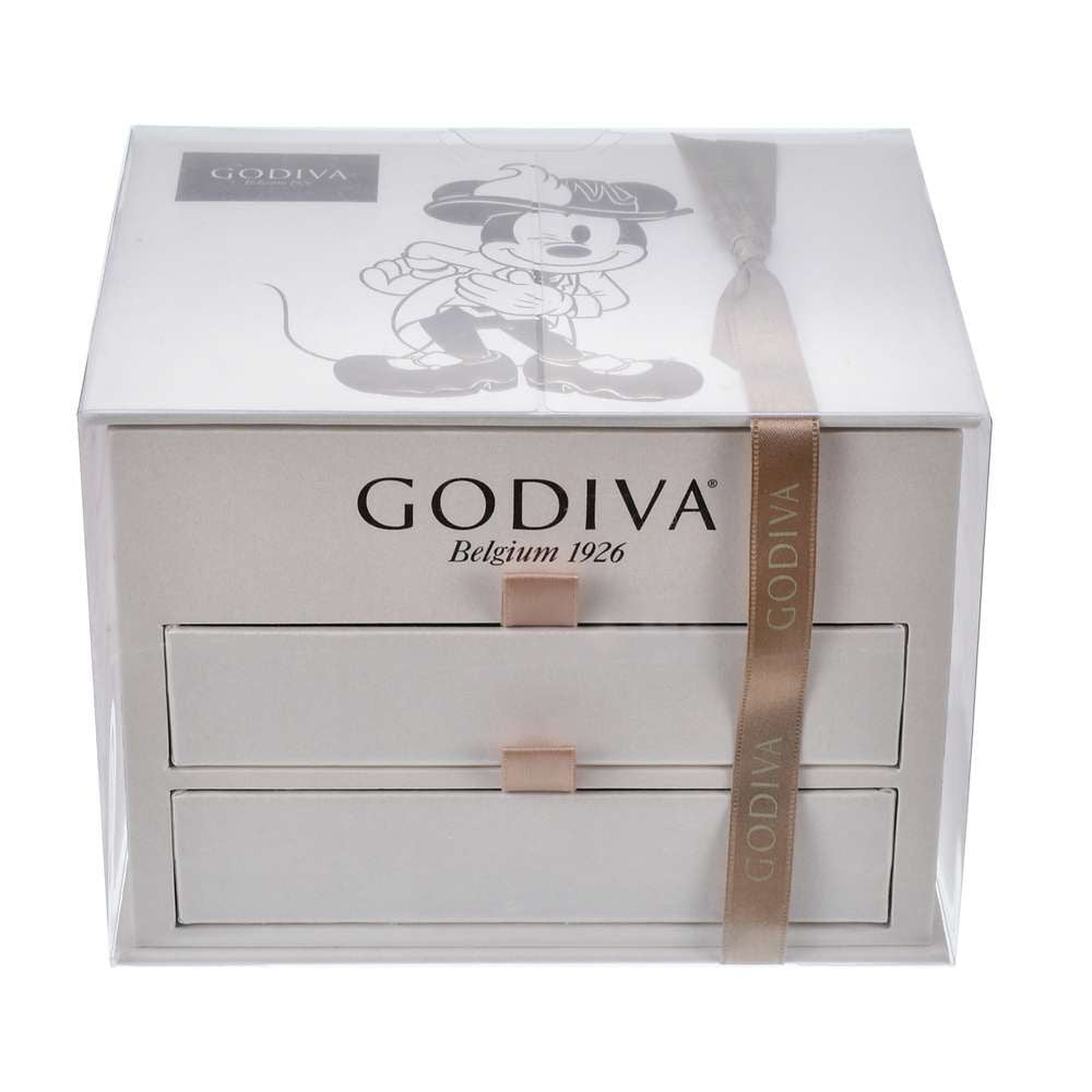 DISNEY VALENTINE GODIVA Mickey 朱古力餅乾禮盒18粒裝