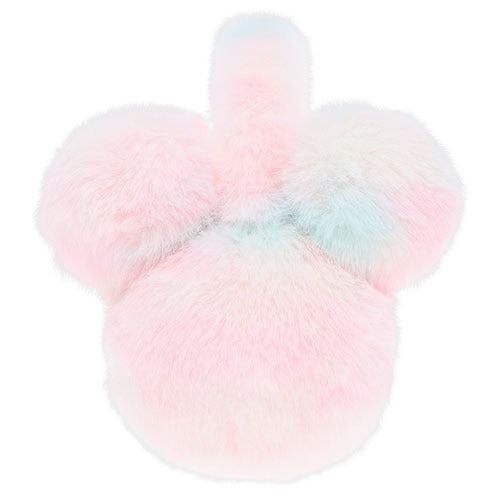 粉色 毛毛耳罩 Winter Fluffy Item At Disneyland