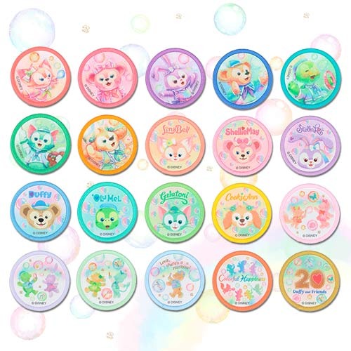 Duffy & Friends 布章 Colorful Happiness